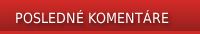 Posledné komentáre