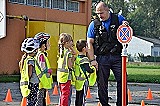Ako sa bezpečne správať na cestách si v praxi odskúšali ďalší škôlkari